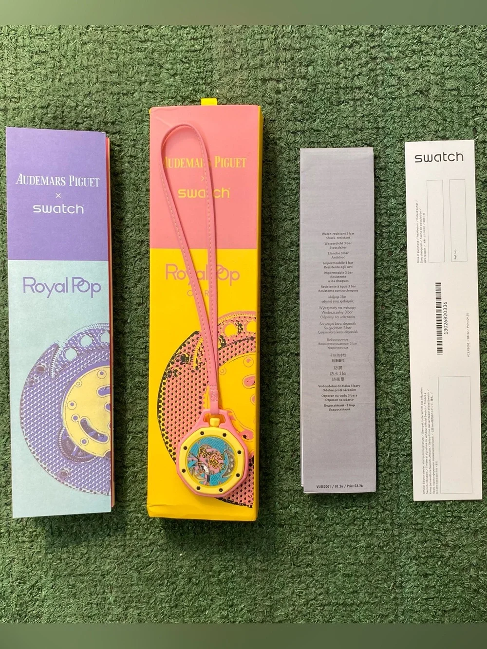 Swatch comes box